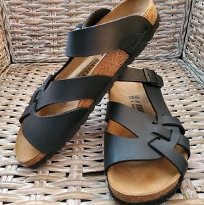 Black Pisa Birkenstock Sandals size 40